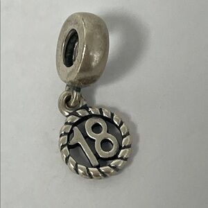 Pandora 18 charm